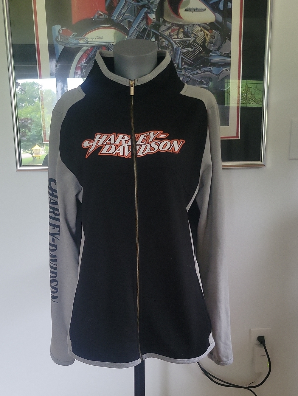 Harley-Davidson Jacket 2XL Black Gray
